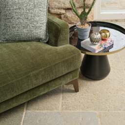 Willow 3 Seater Sofa in Olive Green - thumbnail 3