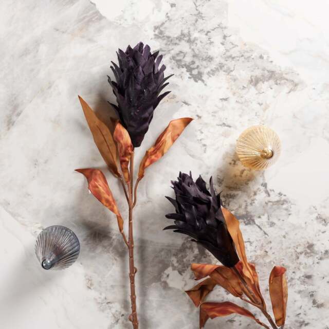 Autumnal pineapple leaf stem 83cm - image 1