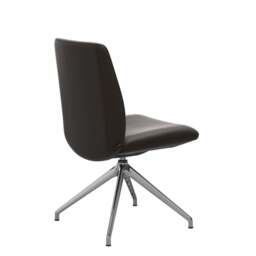 Stressless Laurel Low Back Dining Chair with Cross Base - Large with Arms / Stressless Paloma - thumbnail 6