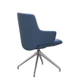Stressless Laurel Low Back Dining Chair with Cross Base - Large with Arms / Stressless Paloma - thumbnail 4