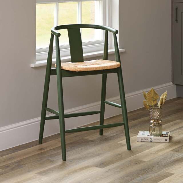 Long Island Bar Stool - Olive Green - image 1