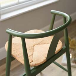 Long Island Bar Stool - Olive Green - thumbnail 4