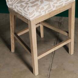 Richmond Bar Stool In Taupe - thumbnail 3
