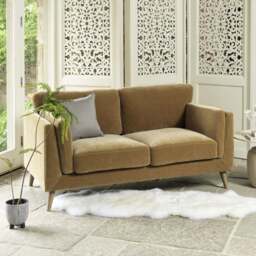 Harris 2 Seater Sofa in Lion - thumbnail 2