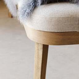 Hampton Dining Bench - Grey - thumbnail 2