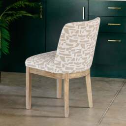 Richmond Dining Chair In Taupe (Set of 2) - thumbnail 2