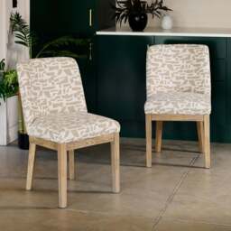 Richmond Dining Chair In Taupe (Set of 2) - thumbnail 1
