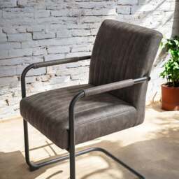 Adele Pocket Sprung Dining Chair - Anthracite (Set of 2) - thumbnail 6