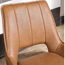 Lily Spice Tan Dining Chair - thumbnail 5