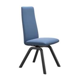 Stressless Laurel High Back Dining Chair with Contemporary Base - Medium / Stressless Fabrics - thumbnail 5