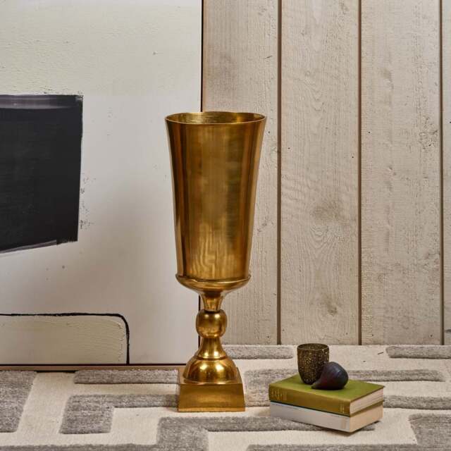 Cone Vase in Gold - Medium - image 1