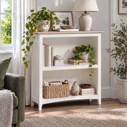 Chiltern Small Low Bookcase 1m - thumbnail 1