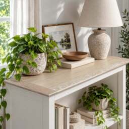 Chiltern Small Low Bookcase 1m - thumbnail 4