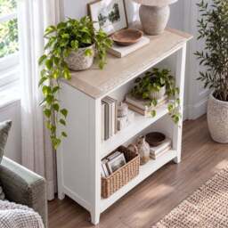 Chiltern Small Low Bookcase 1m - thumbnail 2