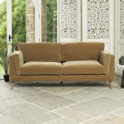 Harris 3 Seater Sofa in Lion - thumbnail 3