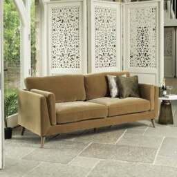 Harris 3 Seater Sofa in Lion - thumbnail 2