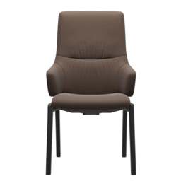 Stressless Mint High Back Dining Chair with Traditional Base - Large / Stressless Batick - thumbnail 4