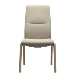 Stressless Mint High Back Dining Chair with Traditional Base - Large / Stressless Batick - thumbnail 3