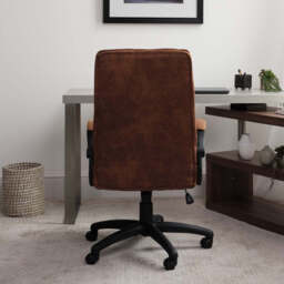 Porto Office Chair - Tan - thumbnail 3