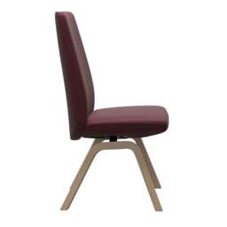 Stressless Vanilla High Back Dining Chair with Contemporary Base - Large / Stressless Batick - thumbnail 5