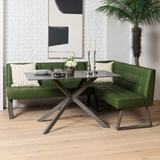 Saturn Dining Table 135cm in Dark Grey - image 1