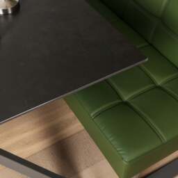 Saturn Dining Table 135cm in Dark Grey - thumbnail 4