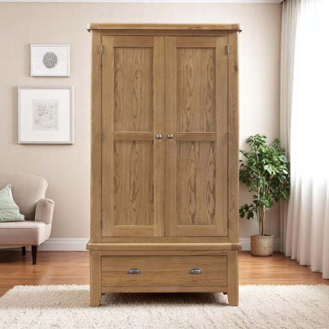 Ledbury 2 Door 1 Drawer Wardrobe - image 1