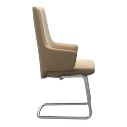 Stressless Vanilla High Back Dining Chair with Cantilever Base - Large / Stressless Paloma - thumbnail 6