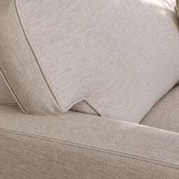 Eastbourne Snuggler in Natural with Olive Stripe Cushions - thumbnail 5