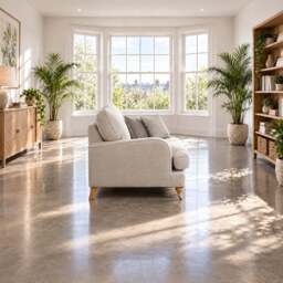 Eastbourne Snuggler in Natural with Grey Stripe Cushions - thumbnail 3