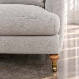 Eastbourne Snuggler in Natural with Grey Stripe Cushions - thumbnail 5