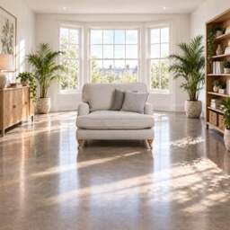 Eastbourne Snuggler in Natural with Grey Stripe Cushions - thumbnail 2