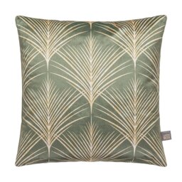 Loulou Green Cushion 43x43cm - thumbnail 1
