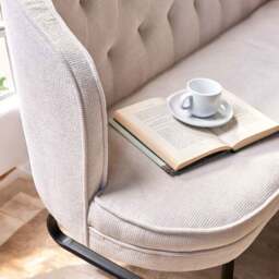 Frampton Corner Bench - White (Right Hand Facing) - thumbnail 3