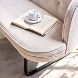 Frampton Corner Bench - White (Right Hand Facing) - thumbnail 4