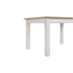 Tetbury Small Extending Dining Table in Painted / Oak - thumbnail 6