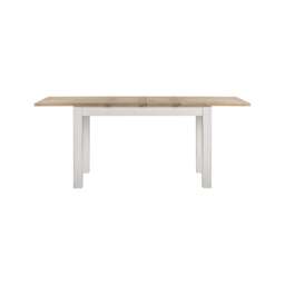 Tetbury Small Extending Dining Table in Painted / Oak - thumbnail 2