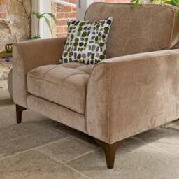 Hartpury Armchair in Taupe - thumbnail 3