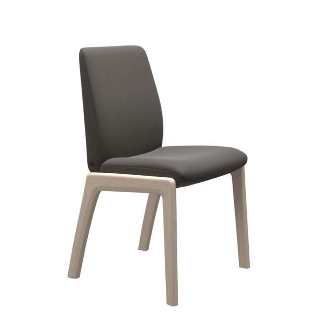 Stressless Laurel Low Back Dining Chair with Traditional Base - image 1
