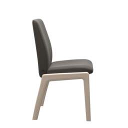 Stressless Laurel Low Back Dining Chair with Traditional Base - thumbnail 4
