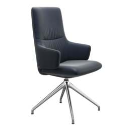 Stressless Mint High Back Dining Chair with Cross Base - thumbnail 3