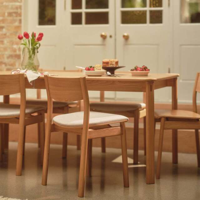 Ercol Tenon Upholstered Dining Chair - image 1
