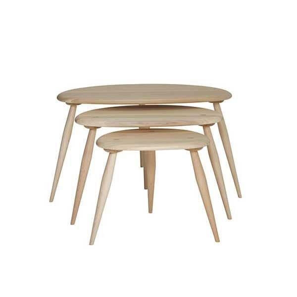Ercol Range Nest of Tables - image 1