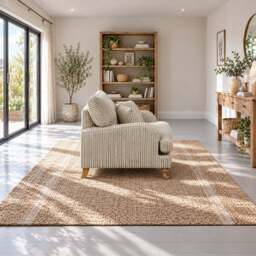 Eastbourne Snuggler in Olive Stripe with Olive Stripe Cushions - thumbnail 5