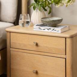 Wareham 2 Drawer Bedside - thumbnail 2