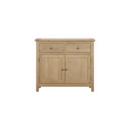Tetbury 2 Door 2 Drawer Sideboard in Natural Oak - thumbnail 2