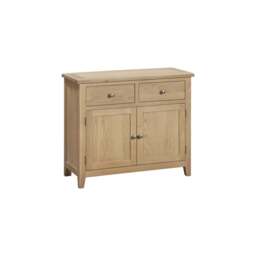 Tetbury 2 Door 2 Drawer Sideboard in Natural Oak - thumbnail 3