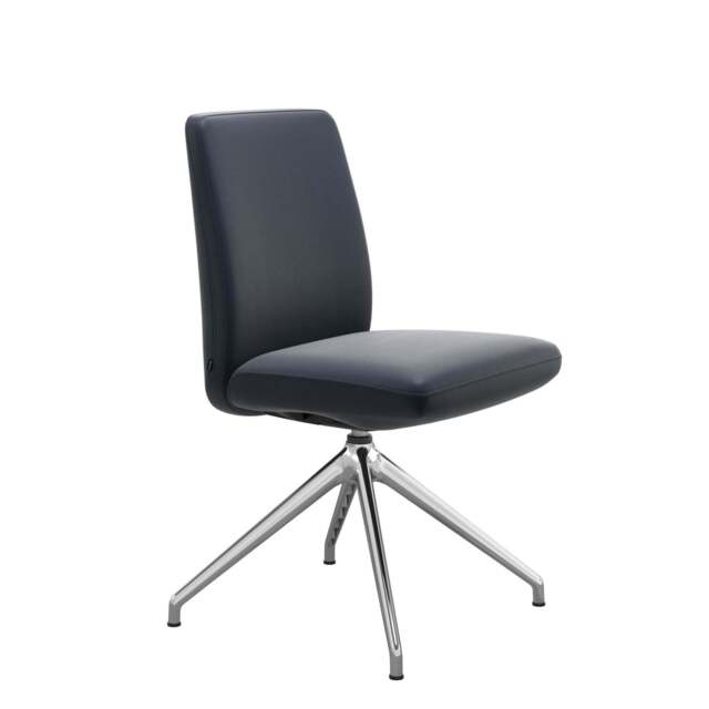 Stressless Vanilla Low Back Dining Chair with Cross Base - Large / Stressless Batick - image 1