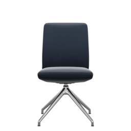 Stressless Vanilla Low Back Dining Chair with Cross Base - Large / Stressless Batick - thumbnail 3