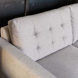 Juliette 3 Seater Sofa in Stone - thumbnail 5